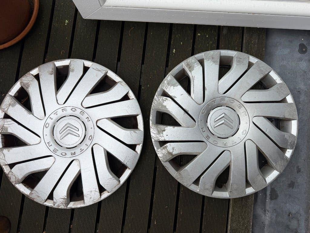 Wieldoppen Citroën 14 inch, Ophalen of Verzenden, Gebruikt