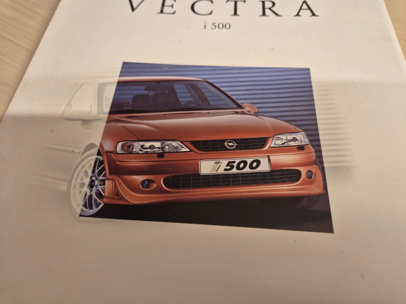 Opel Vectra i500 folder óók kleur en bekleding izgst VectraB, Ophalen of Verzenden, Zo goed als nieuw, Opel