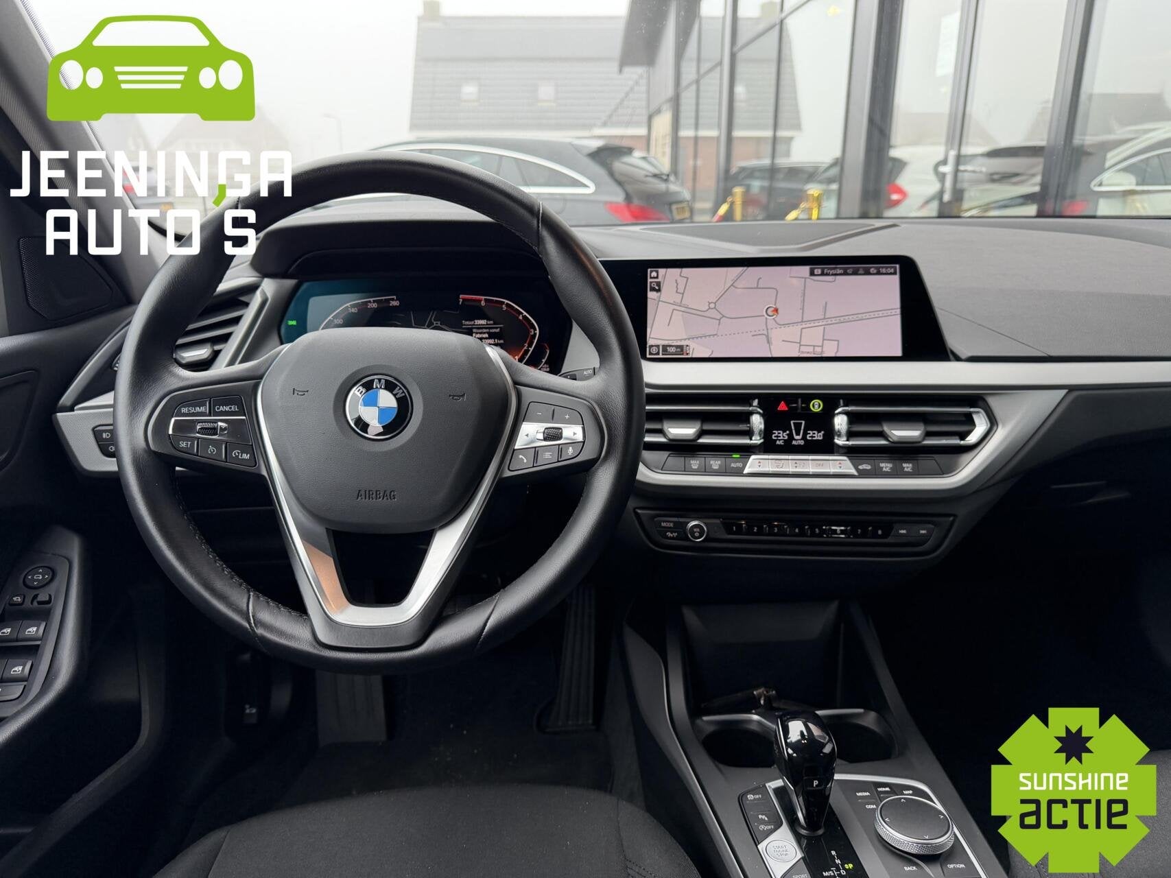BMW 1-serie 118i Business Edition|AfnTrekhaak|DAB|Clima|Navi, Gebruikt, Zwart, Origineel Nederlands, Bedrijf