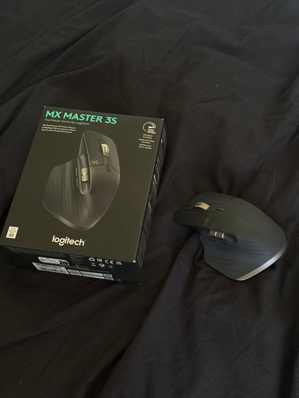 Logitech MX Master 3S voor Mac - Gebruikt, Goede Staat, Computers en Software, Rechtshandig, Muis, Gebruikt, Ergonomisch