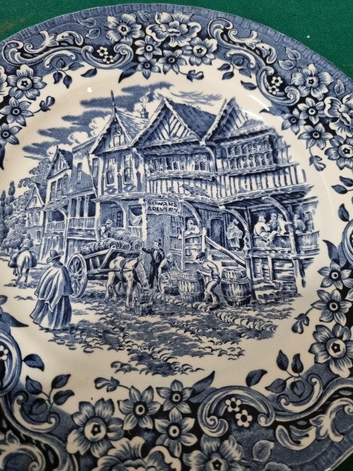 wandbord ironstone  17 century engeland, Ophalen of Verzenden, 'T Olde Gre-j, Info@toldegrej.nl, Endepoelstraat 20f Didam