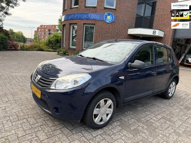 Dacia Sandero 1.2 Ambiance / bj.2010 / kleur: blauw / 5 deur, Auto's, Dacia, Bedrijf, Te koop, Sandero, ABS, Airbags, Boordcomputer