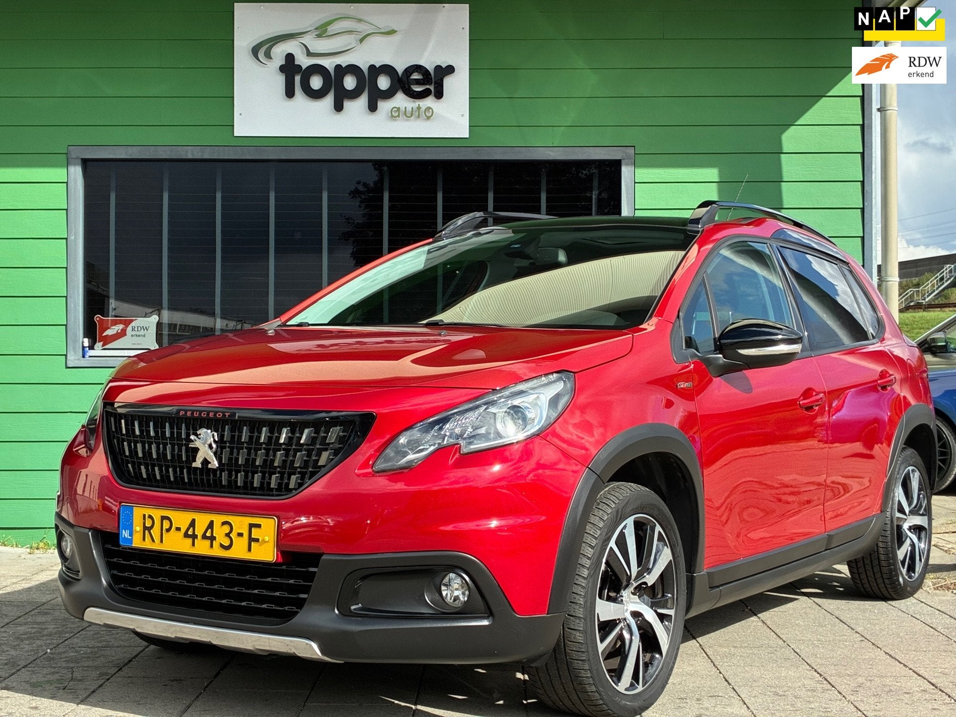Peugeot 2008 1.2 PureTech GT-line|D-riem v.v.|Panoramadak|Ca
