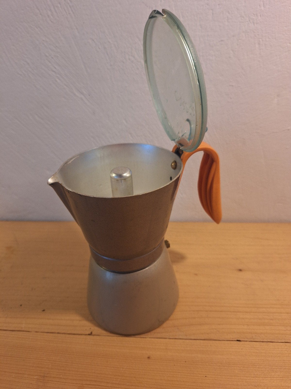 Vintage Espresso Koffiepot - Moka pot percolator, Ophalen of Verzenden, Gebruikt
