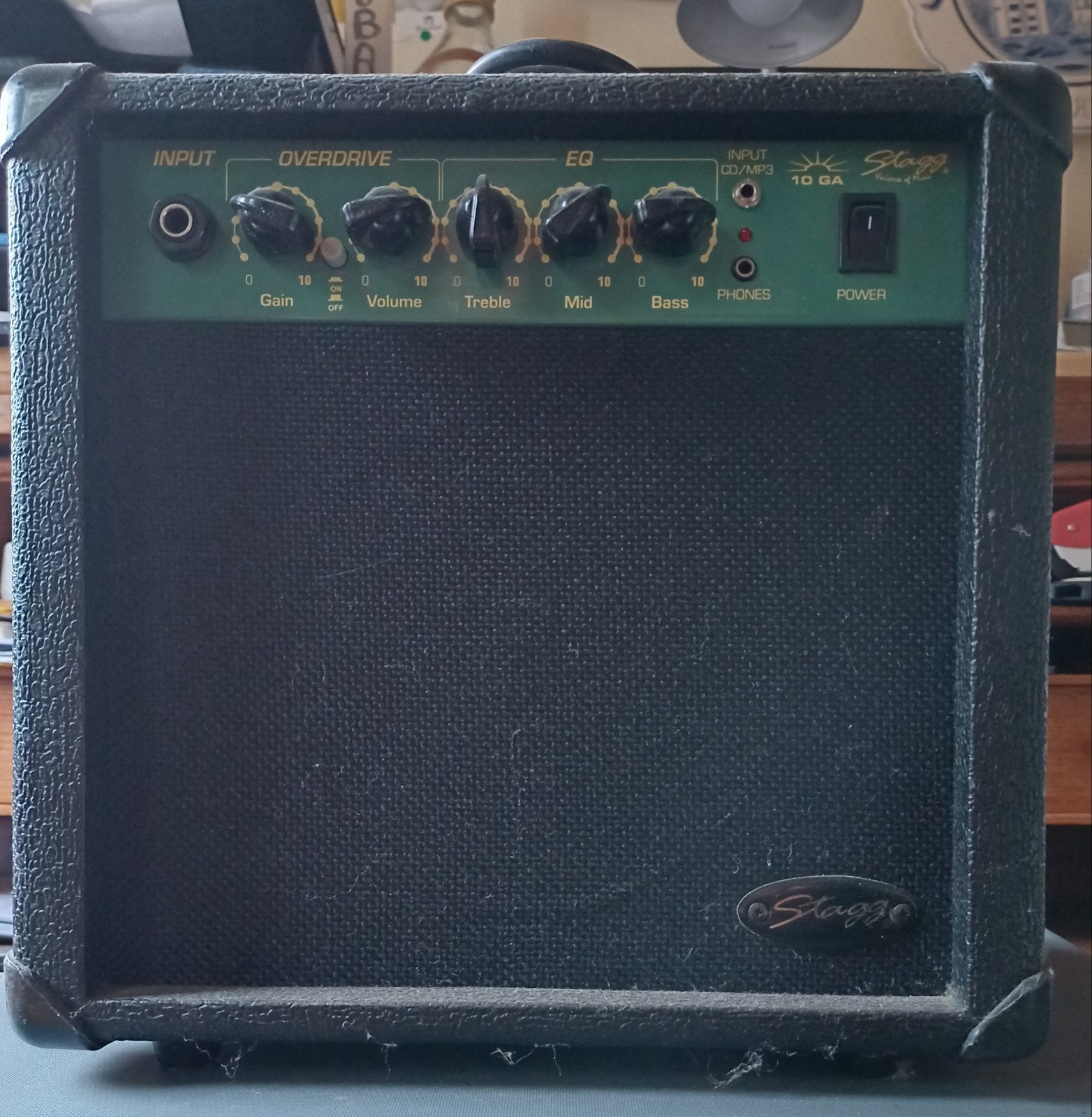 Stagg 10 GA gitaarversterker, Muziek en Instrumenten, Ophalen of Verzenden, Gebruikt, Gitaar, Minder dan 50 watt