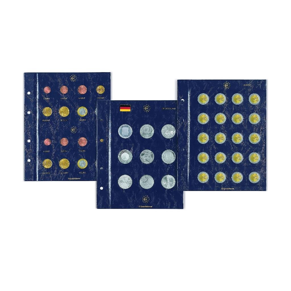 Leuchtturm VISTA 2 Euro muntbladen, Verzenden, Overige typen