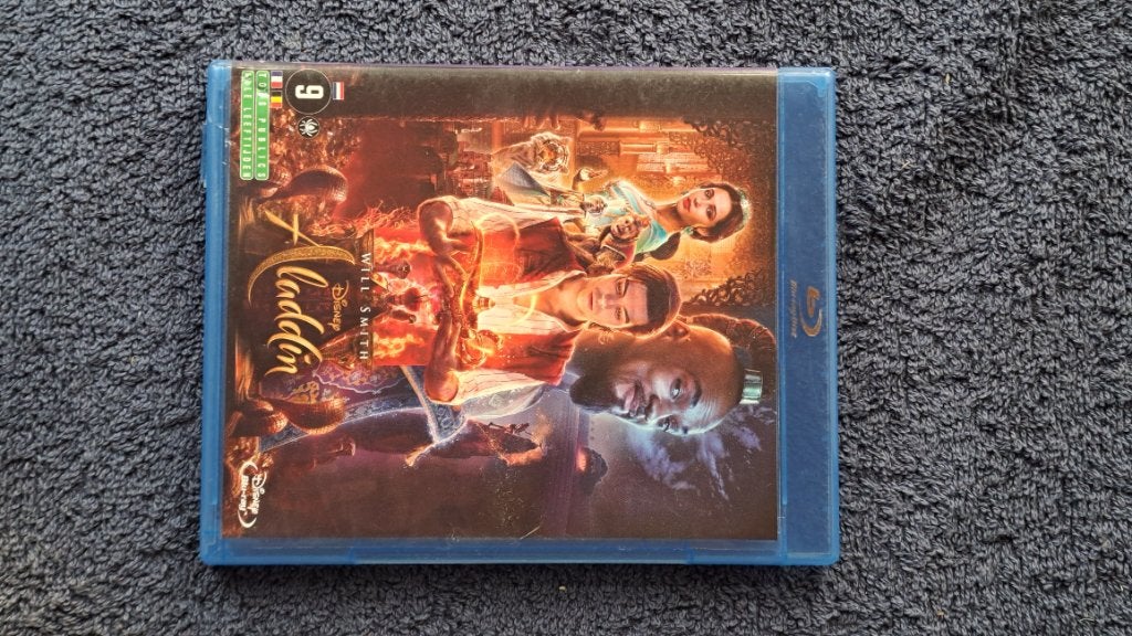 Aladdin "Blu Ray", Ophalen of Verzenden, Zo goed als nieuw