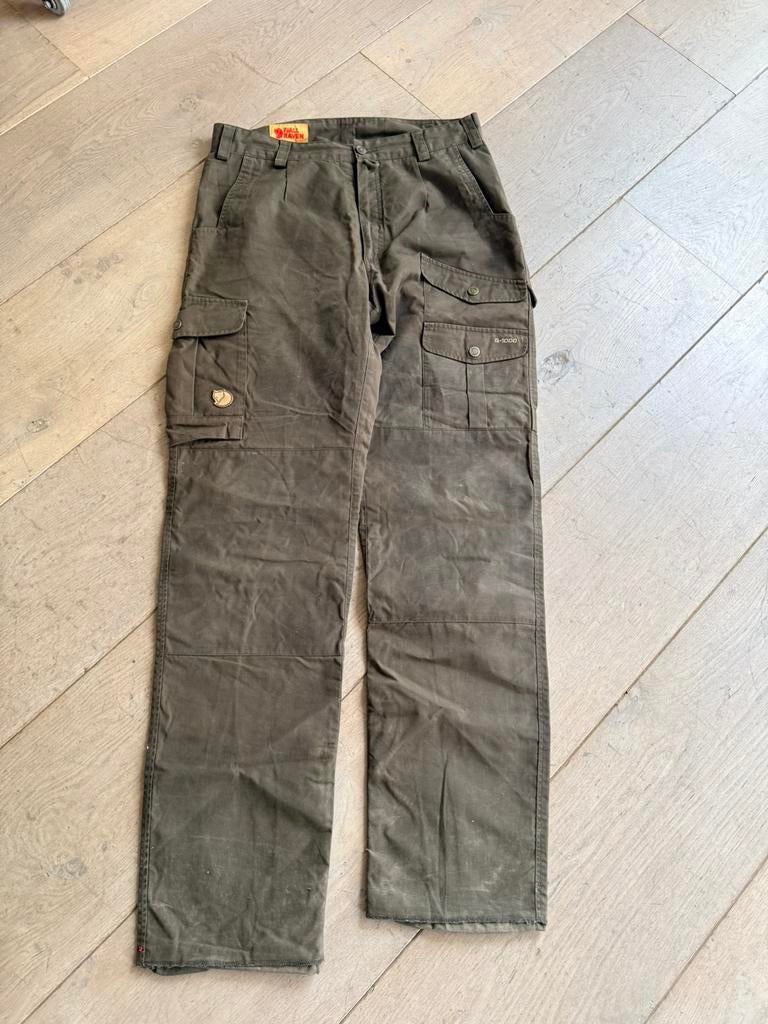Fjallraven G1000 dames broek 46 met kapotte zak, Ophalen, Gebruikt, Kleding
