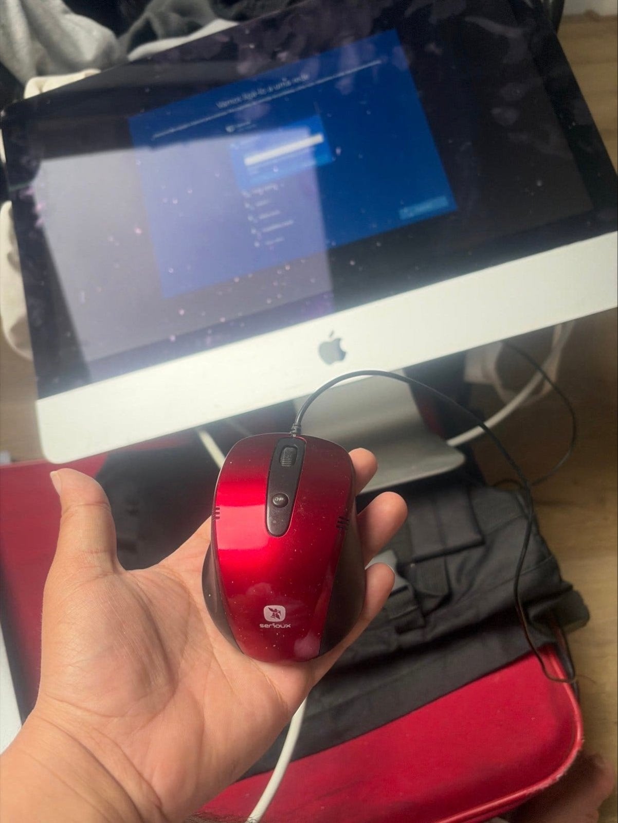 Apple iMac met toetsenbord en muis | Klaar voor gebruik, Gebruikt, Minder dan 4 GB, IMac, Ophalen of Verzenden