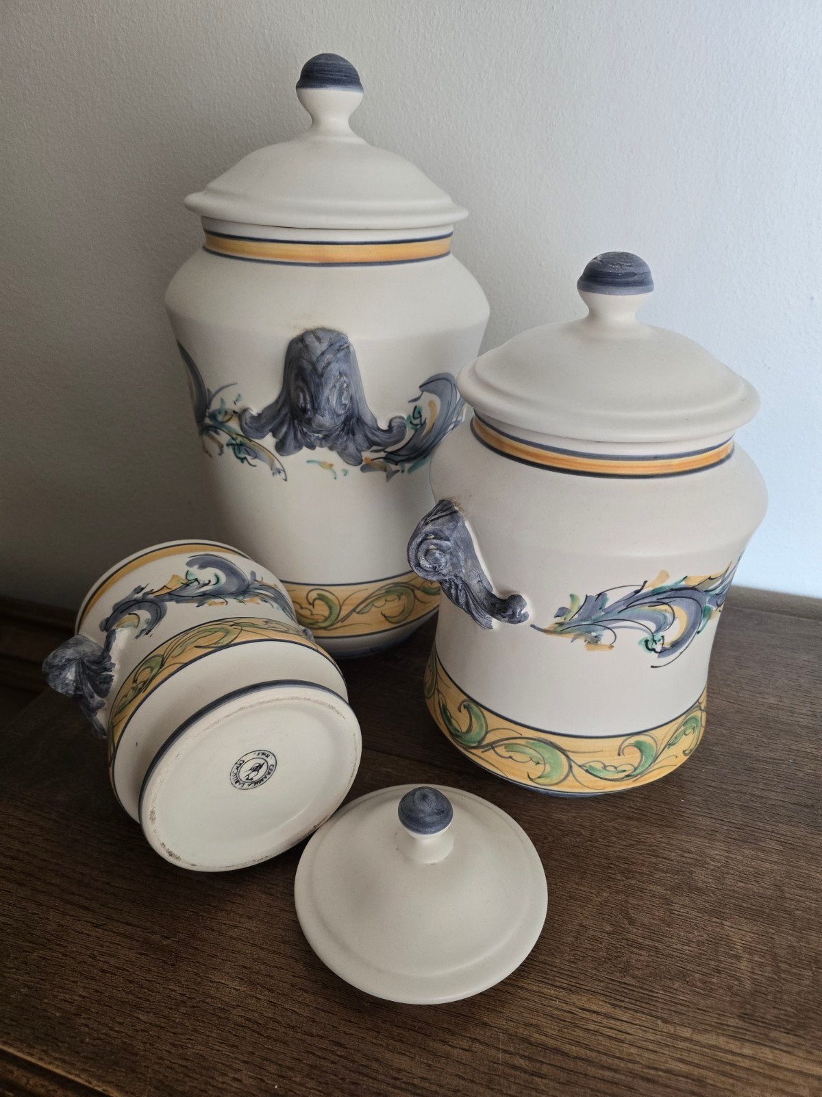 Set antieke apothekerspotten, Antiek en Kunst, Ophalen