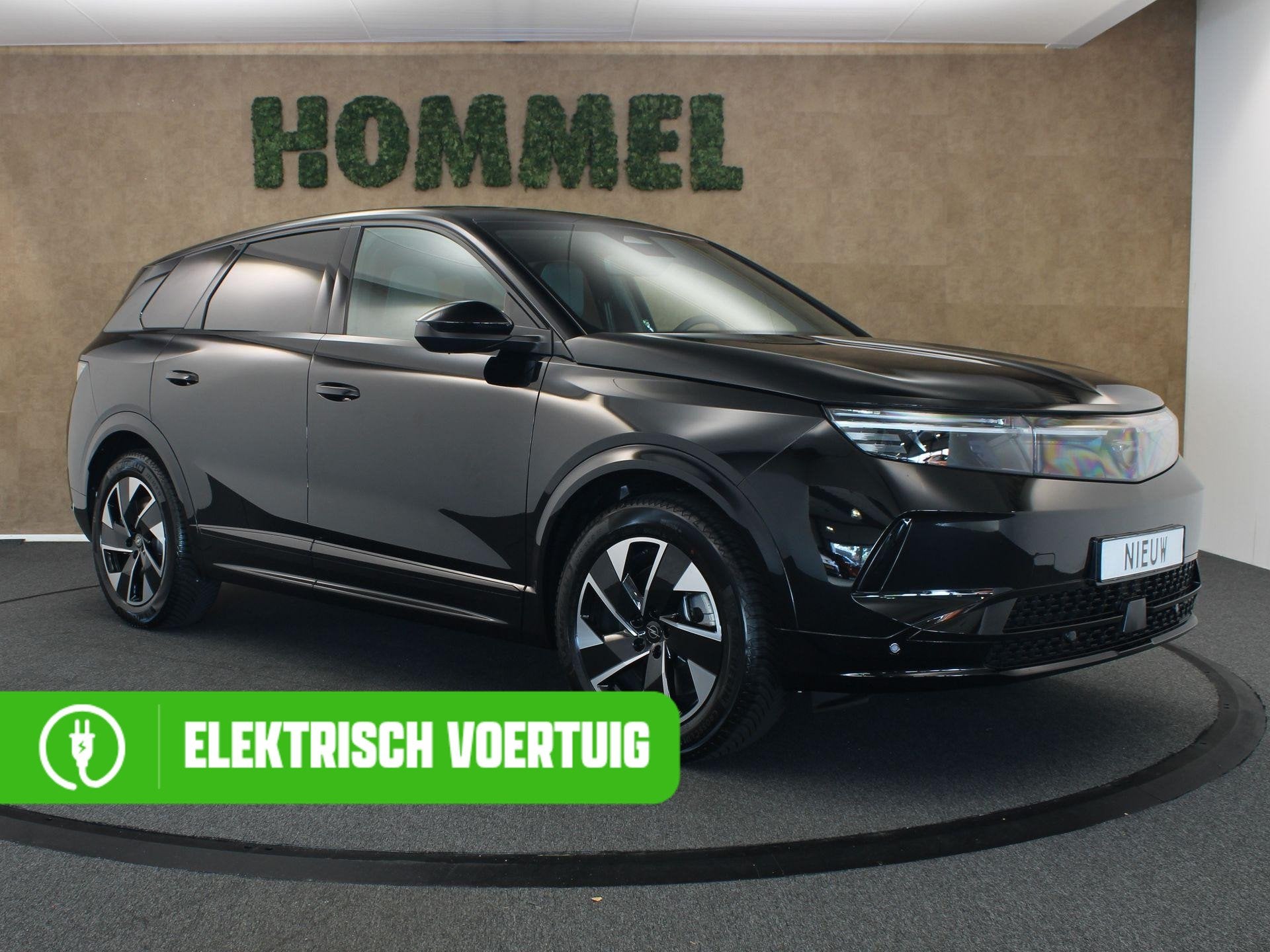 Opel Grandland Electric GS 73 kWh - NIEUWE AUTO - 3 FASE - D, Auto's, Opel, Stof, 213 pk, 82 kWh, Zwart