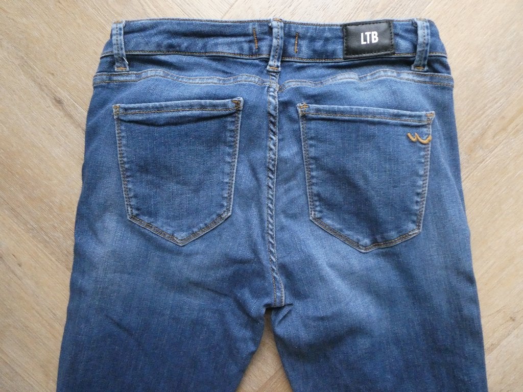 Mooie LTB Nicole Mid Rise Skinny spijkerbroek maat 28-34, Blauw, Ophalen of Verzenden, Zo goed als nieuw, LTB