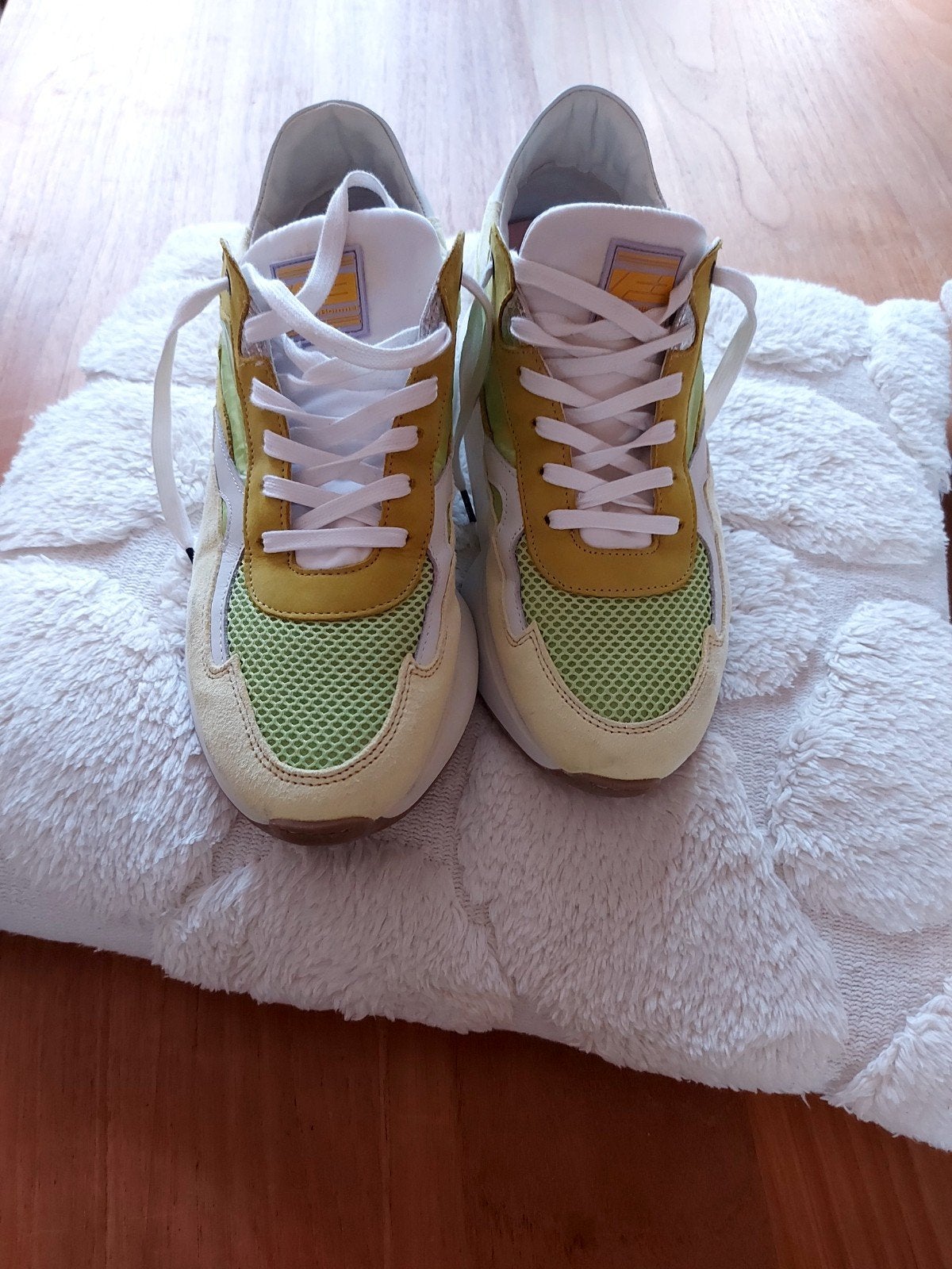 Floris van Bommel sneakers Maat 42, Ophalen of Verzenden, Zo goed als nieuw, Geel, Sneakers of Gympen