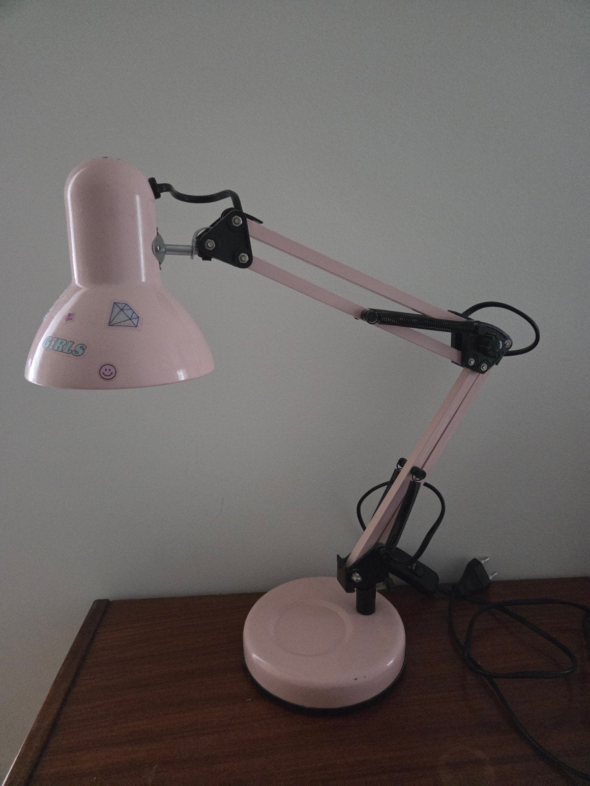 Bureaulamp roze, Ophalen, Minder dan 50 cm