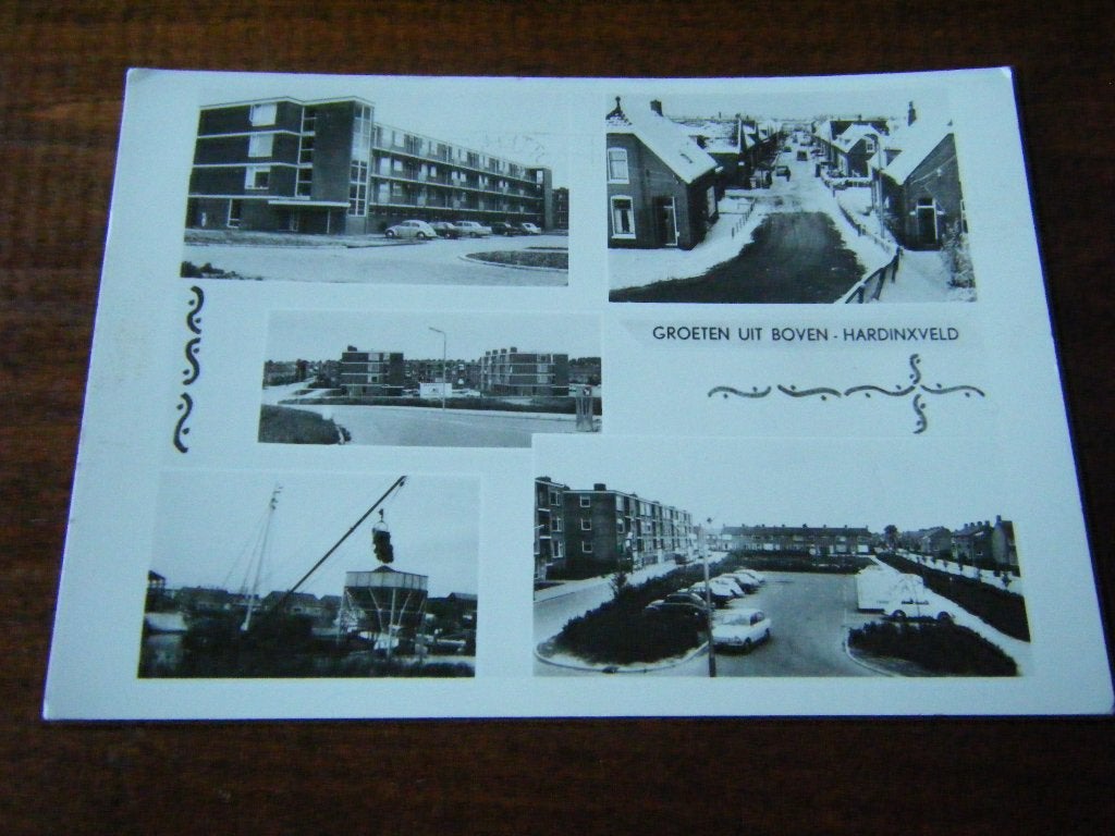 L41 - Boven Hardinxveld - Mooi/Oud, Verzamelen, Ansichtkaarten | Nederland, Ophalen of Verzenden, 1960 tot 1980, Zuid-Holland