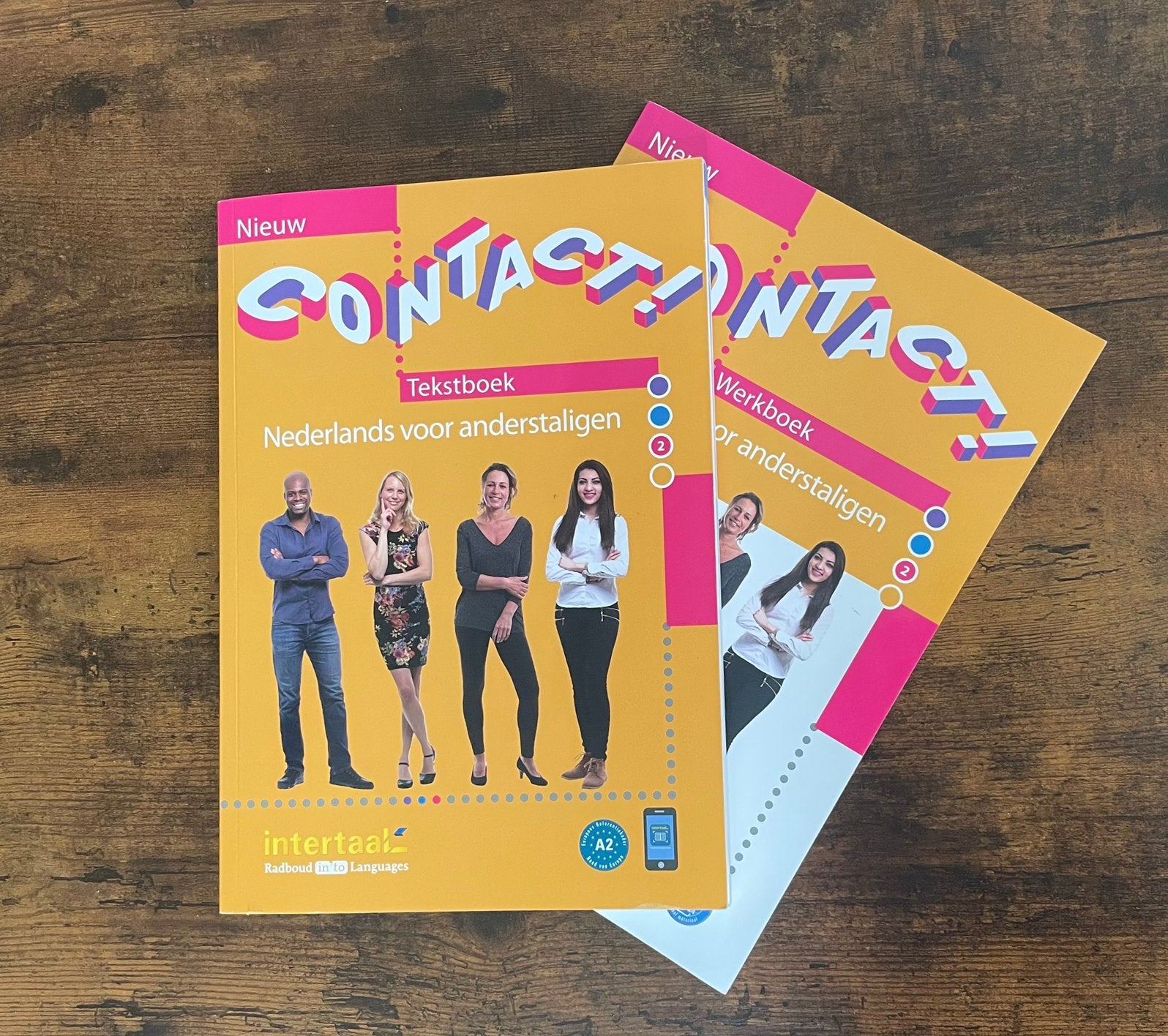 Contact! nieuw 2 cursistenbundel (Tekstboek+Werkboek), Boeken, Ophalen, Zo goed als nieuw, Overige niveaus, Nederlands