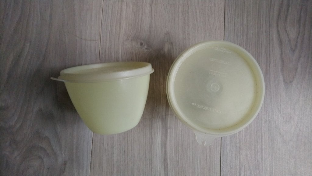 tupperware bakjes met goedsluitende deksel jaren 70 vintage, Verzamelen, Ophalen of Verzenden, Huis en Inrichting