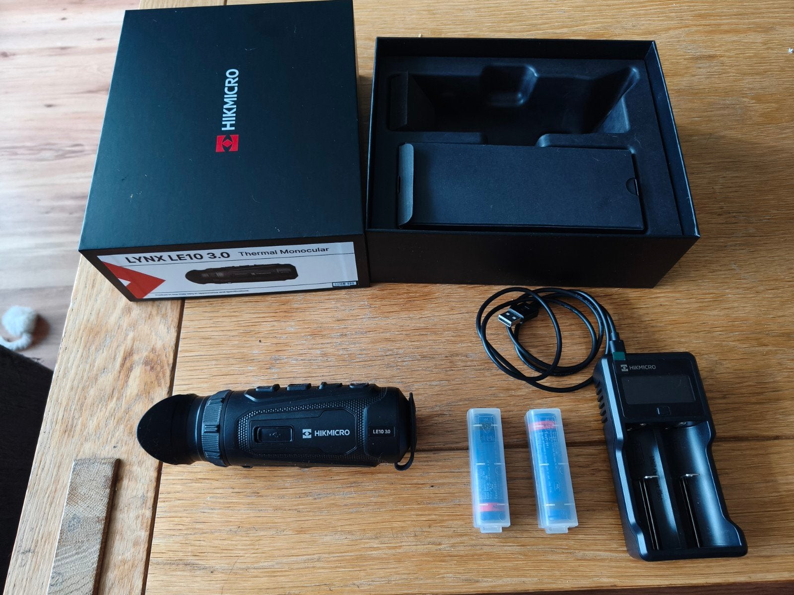 HIKMICRO LYNX LE10 3.0 Thermische Monoculair Nachtkijker, Ophalen, Minder dan 8x, Overige typen, Nachtkijker