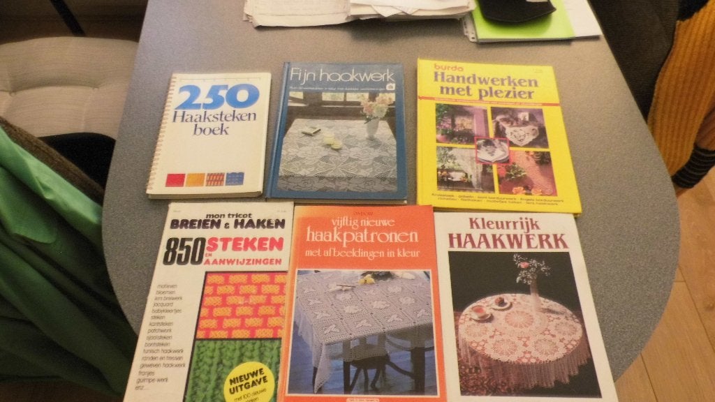 Boeken/haken en breien/, Mode algemeen, Ophalen, Onbekend, Gelezen