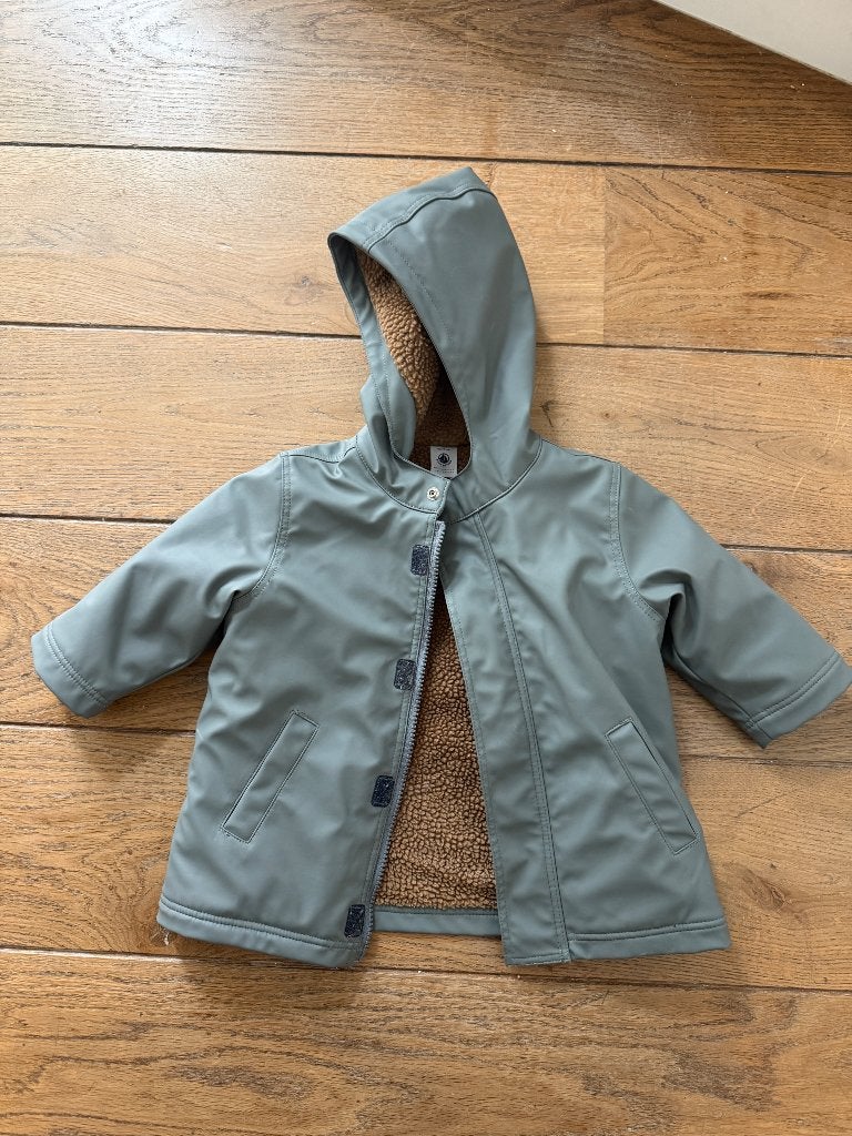 Petit Bateau winterjas 81cm, Jongetje of Meisje, Ophalen of Verzenden, Jasje, Petit Bateau