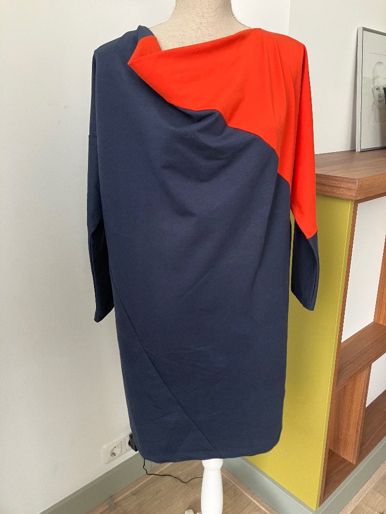Mooie Jurk maat L, Kleding | Dames, Jurken, Blauw, Maat 42/44 (L), Nieuw, Ophalen of Verzenden