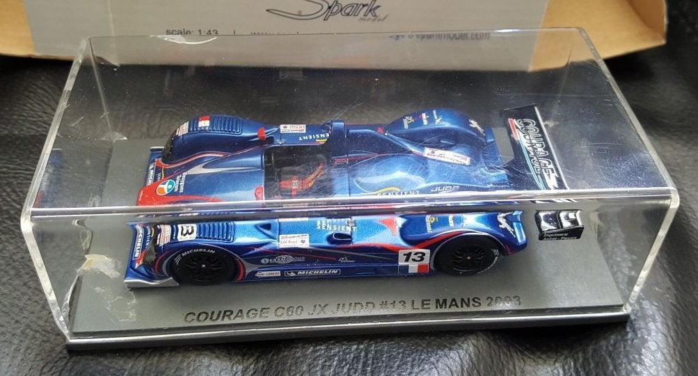 Spark 1:43 Courage Judd Le Mans 2003, Verzenden, Zo goed als nieuw, Auto, Overige merken
