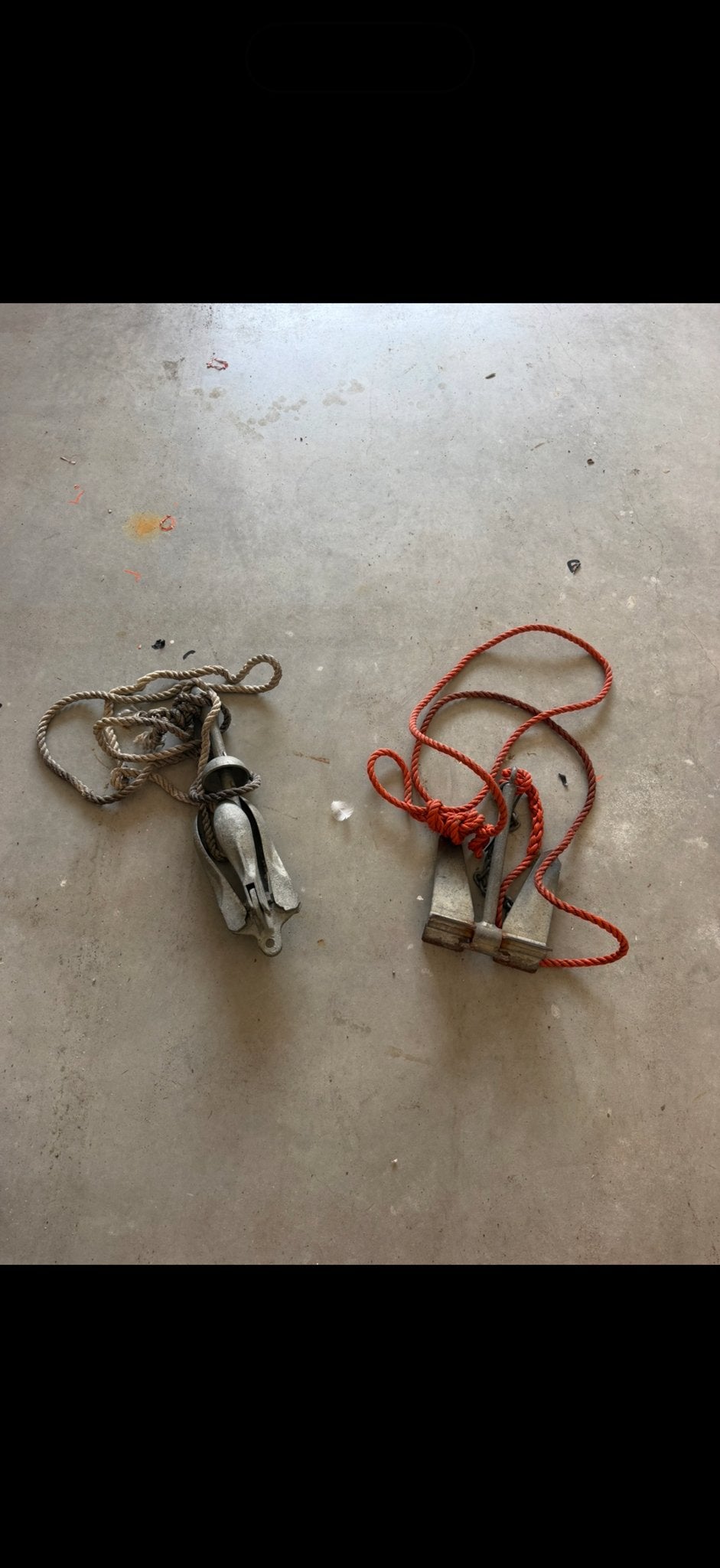 Ankers voor boot of watersport - 2 stuks, Ophalen of Verzenden, Gebruikt