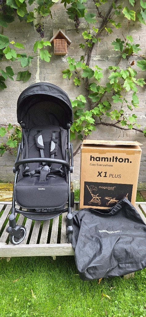 Hamilton buggy X1 Plus, Ophalen, Gebruikt, Overige merken, Verstelbare rugleuning