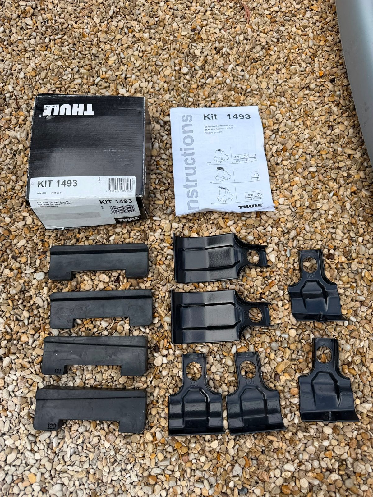 Thule fitkits Seat Ibiza en/of Nissan Qashqai, Ophalen