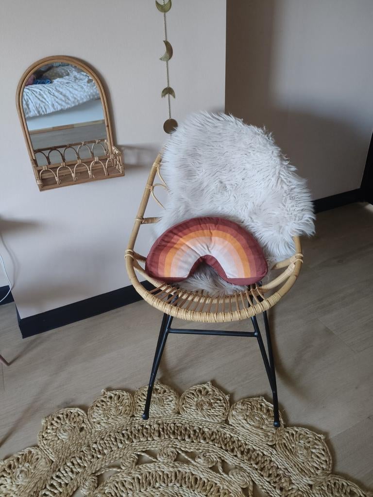 Rotan Kinder Schommelstoel, Ophalen, Gebruikt, Stoel