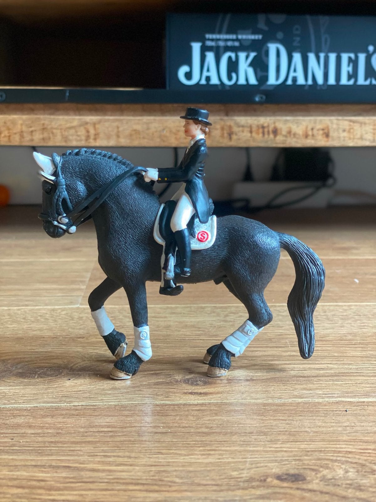 Schleich paard met ruiter - Dressuurset, Ophalen, Gebruikt, Jongen of Meisje