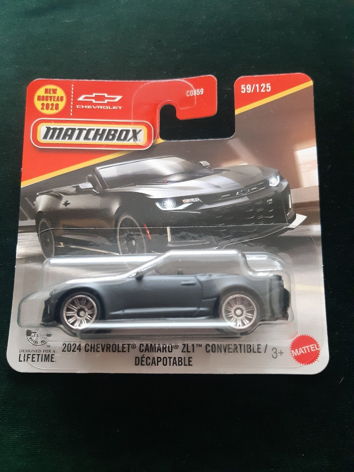 Matchbox Chevrolet Camaro, Ophalen of Verzenden, Zo goed als nieuw, Auto