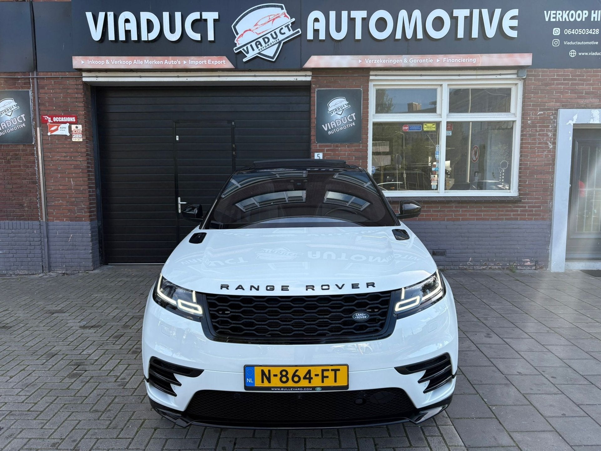 Land Rover Range Rover Velar 2.0 P300 Turbo AWD R-Dynamic HS, Auto's, Automaat, Gebruikt, 4 cilinders, Range Rover Velar