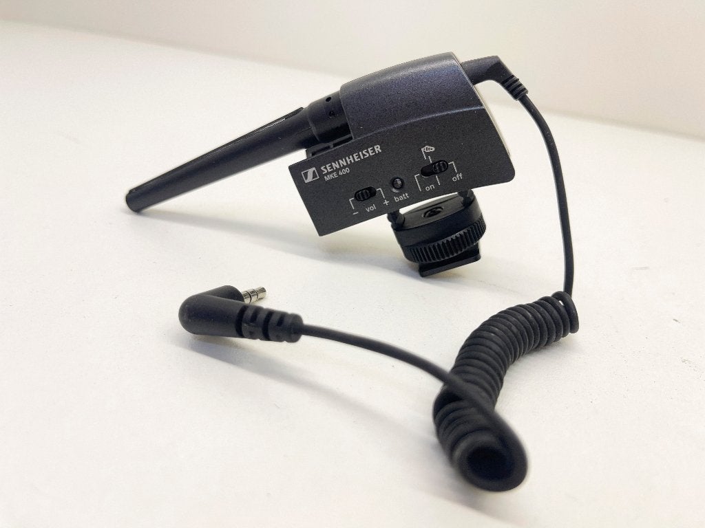 SENNHEISER MKE 400 Jack 3.5mm video microfoon, Overige merken, N, Overige soorten, Sennheiser