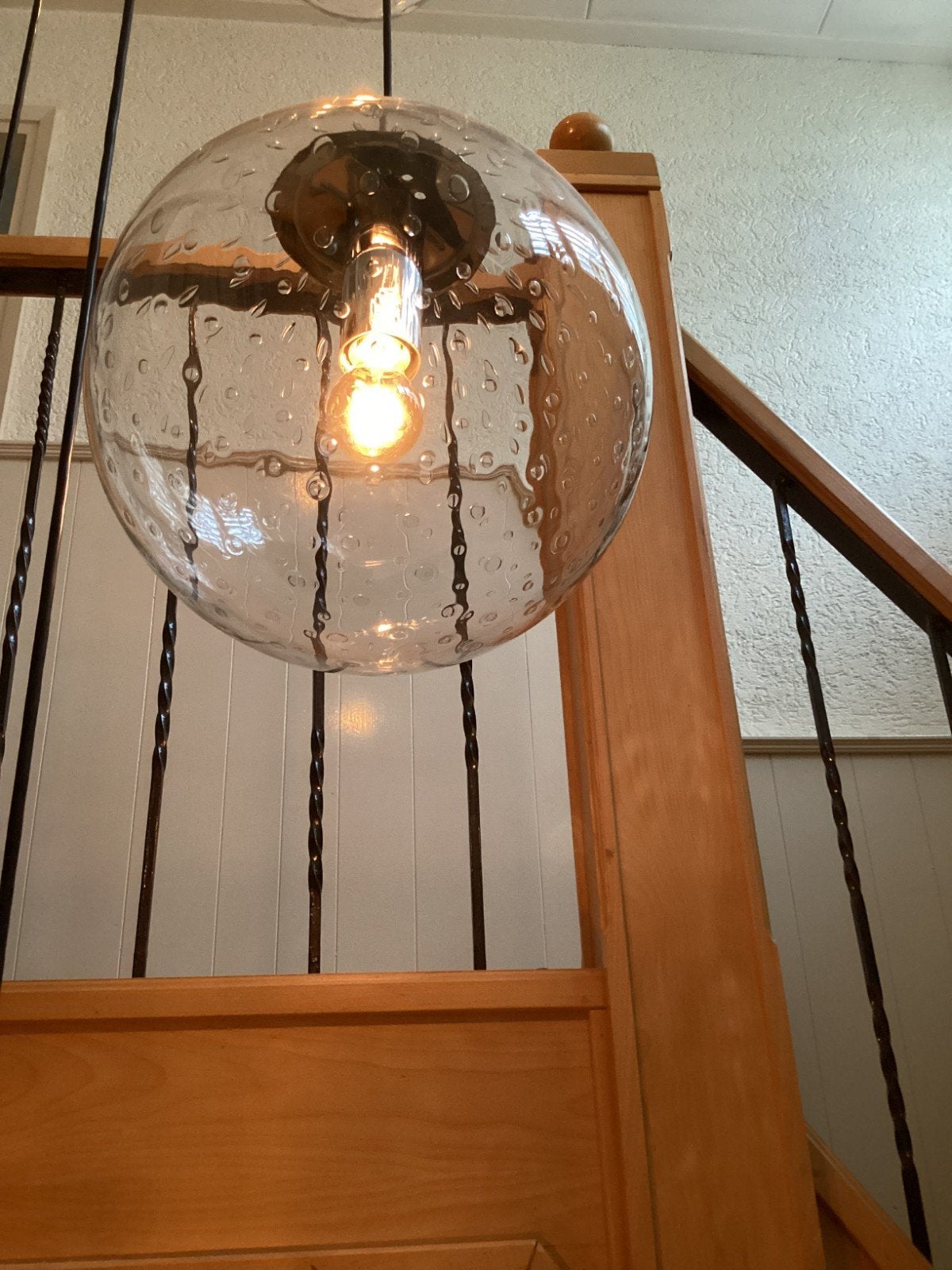 Raak teardrop/lichtdruppellamp B1228, 35 cm., Ophalen, Zo goed als nieuw, Glas, Midcentury, urban modern