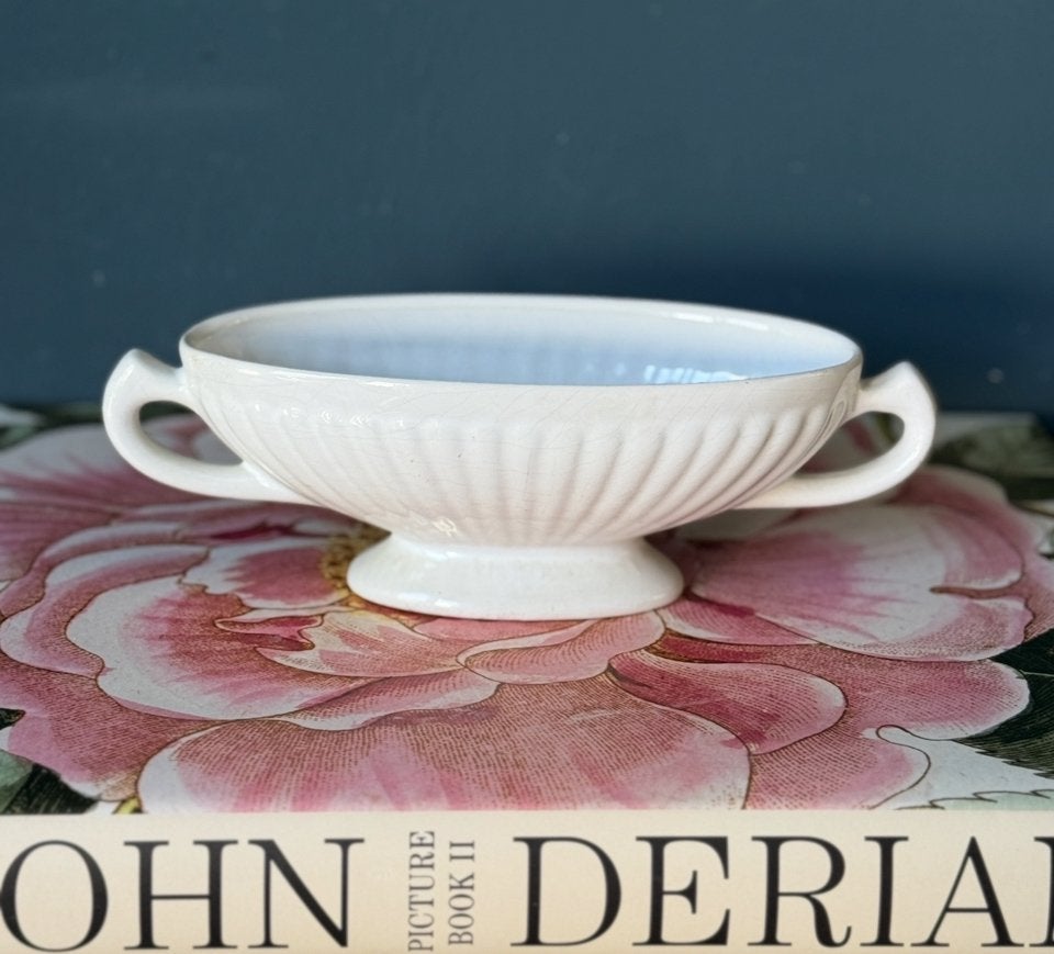 Porcelia vintage Delfts witte jardinière S, Antiek en Kunst, Ophalen of Verzenden