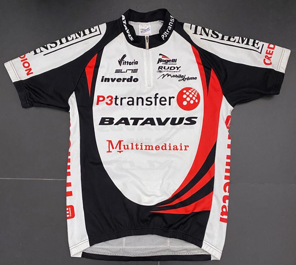 Wielershirt P3 TRANSFER – BATAVUS – AART VIERHOUTEN – 2008, Ophalen of Verzenden, Overige typen