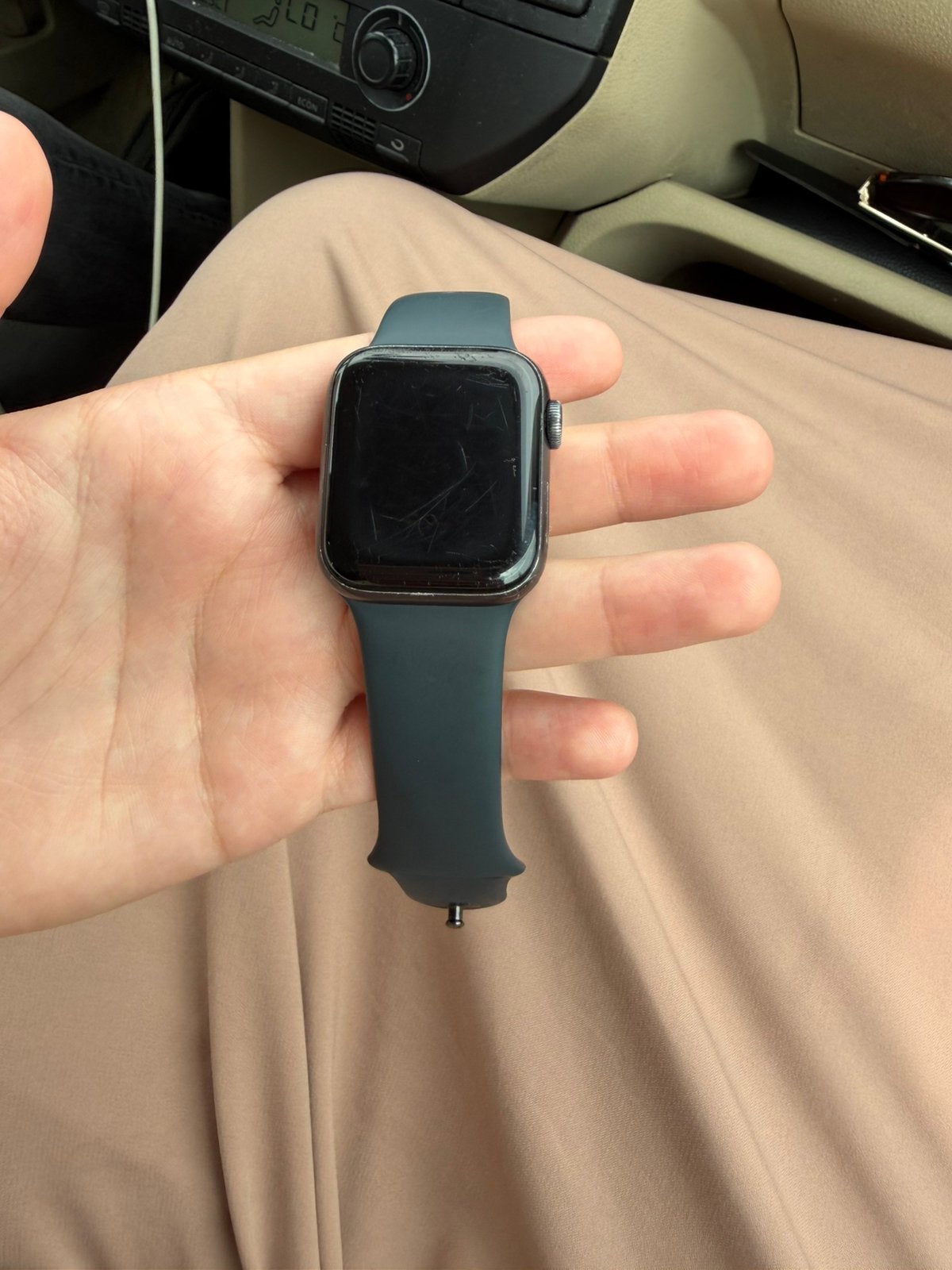 Apple watch SE, Ophalen, Gebruikt, Wit, IOS
