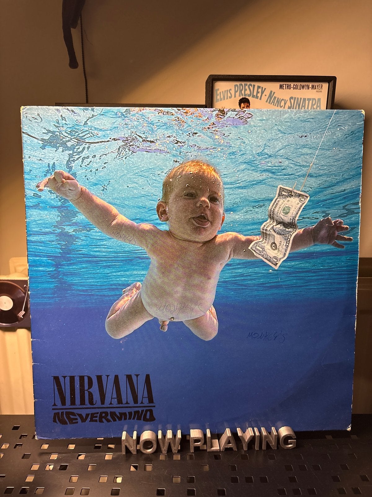 Nirvana - Nevermind LP (Geffen records 1991), LP, Gebruikt, Ophalen of Verzenden, 12 inch