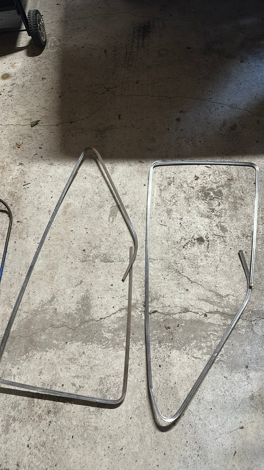 Raamprofiel chroom DAF oldtimer, Ophalen of Verzenden, Gebruikt, Oldtimer onderdelen