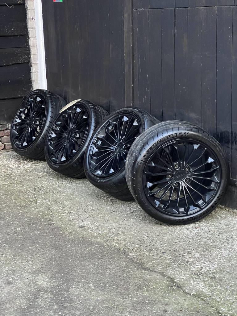 Porsche 911 991 992 velgen 5x130 19” pilot sport cup 2 zomer, Gebruikt, Banden en Velgen, Niet ingevuld, 305 mm