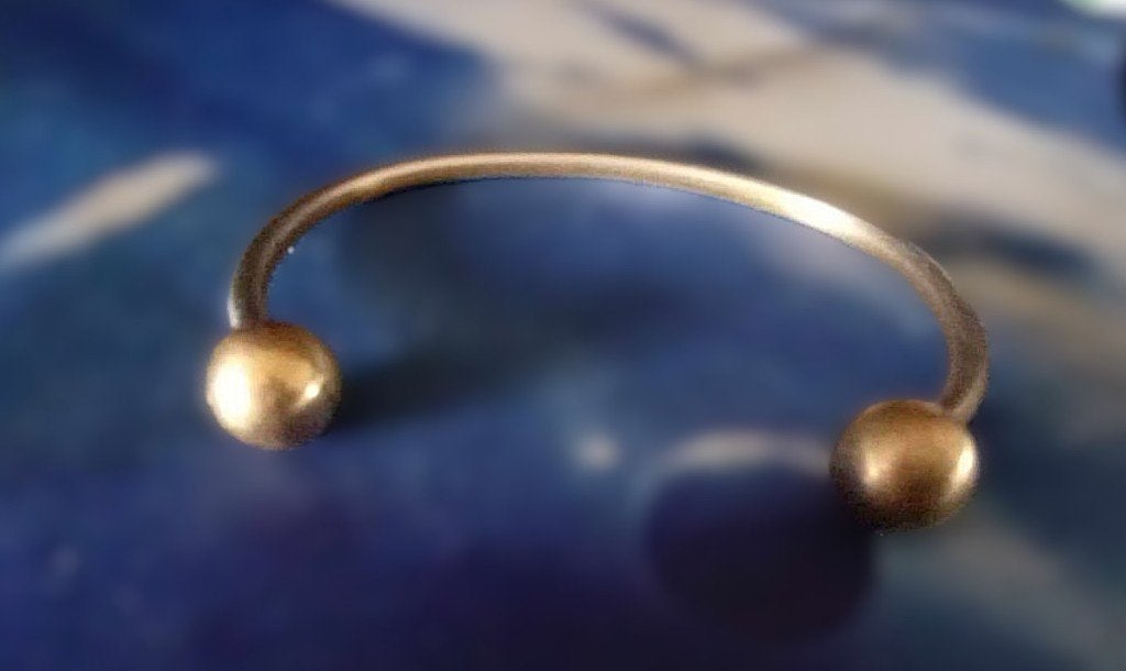 vintage Mondial Bioregulator armband 17/22cm, Sieraden, Tassen en Uiterlijk, Armbanden, Verzenden, Zo goed als nieuw, Goud, Overige materialen