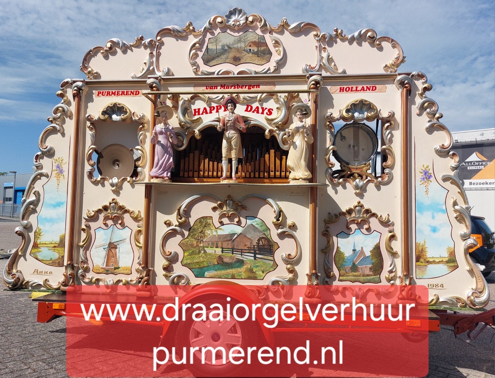 Draaiorgel verhuur Purmerend, Diensten en Vakmensen, Muzikanten, Artiesten en Dj's, Overige artiesten