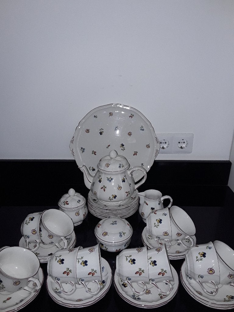 Villeroy en boch Petite fleur thee&gebakservies, Verzenden