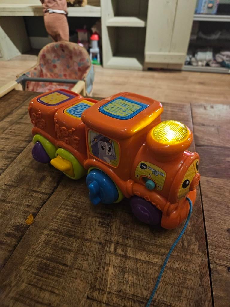 VTech trein, Kinderen en Baby's, Speelgoed | Vtech, Ophalen of Verzenden, Zo goed als nieuw, 6 maanden tot 2 jaar