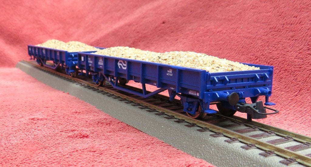 Roco 67028, NS open wagens met ballast, Gelijkstroom, Wagon, Ophalen of Verzenden, Roco