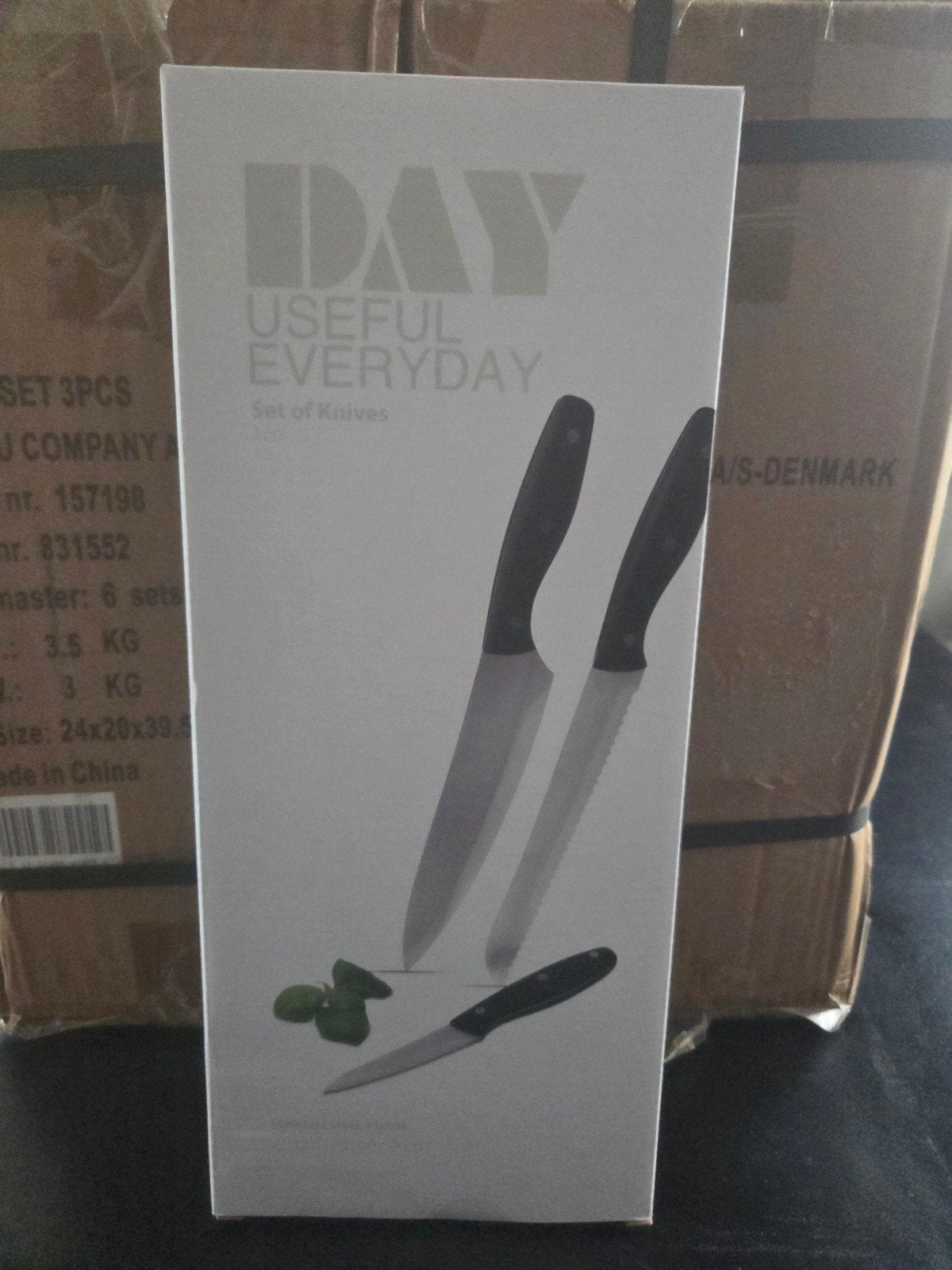 Messenset partij van 12 - DAY Useful Everyday, Ophalen, Overige typen, Nieuw, Zwart