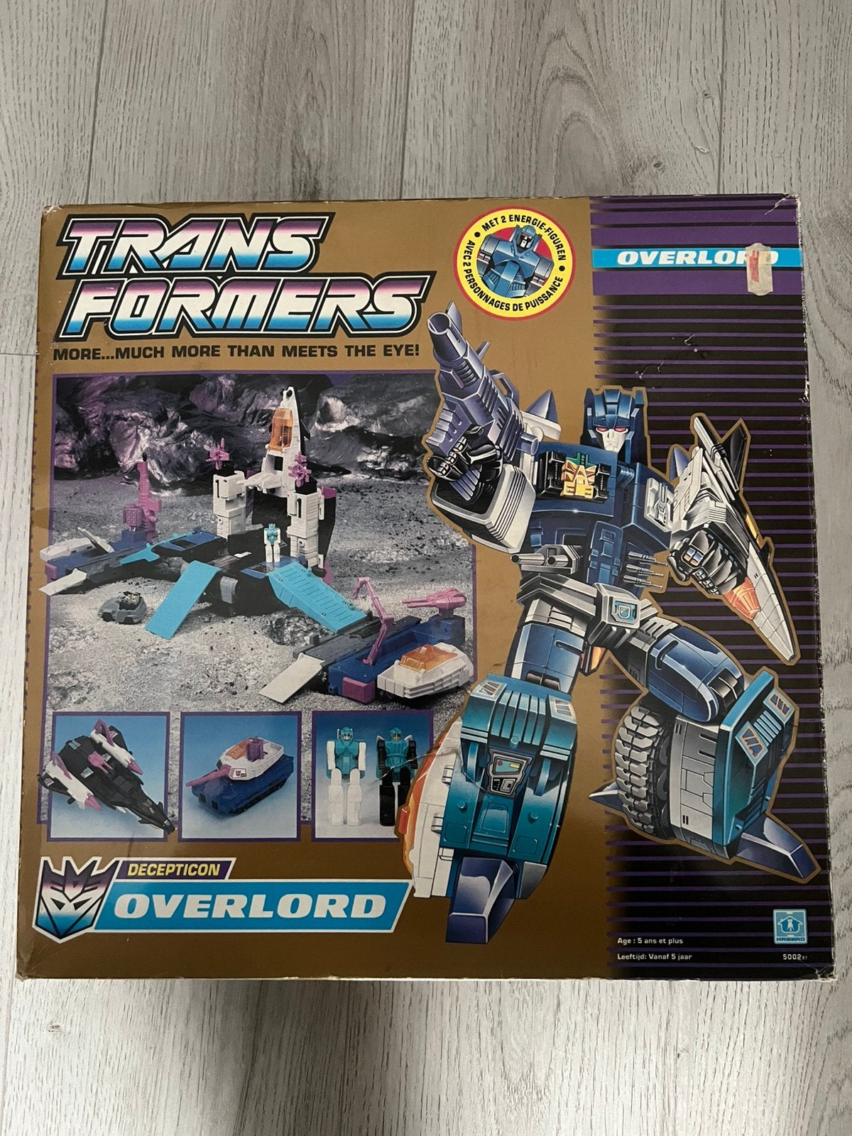 Vintage Transformers overlord g1 (1988), G1, Ophalen of Verzenden, Gebruikt, Autobots