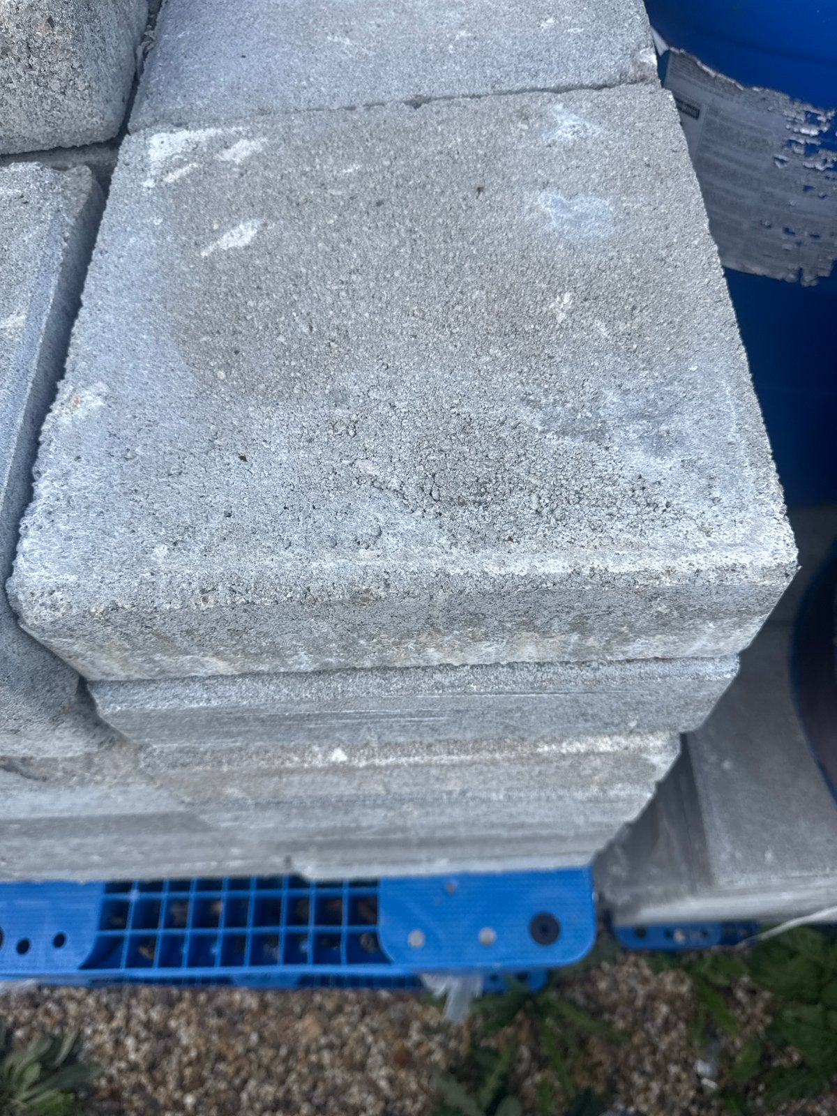 Betonnen terrastegels - Grijs -, Tuin en Terras, Ophalen, Gebruikt, 5 tot 10 m², Beton