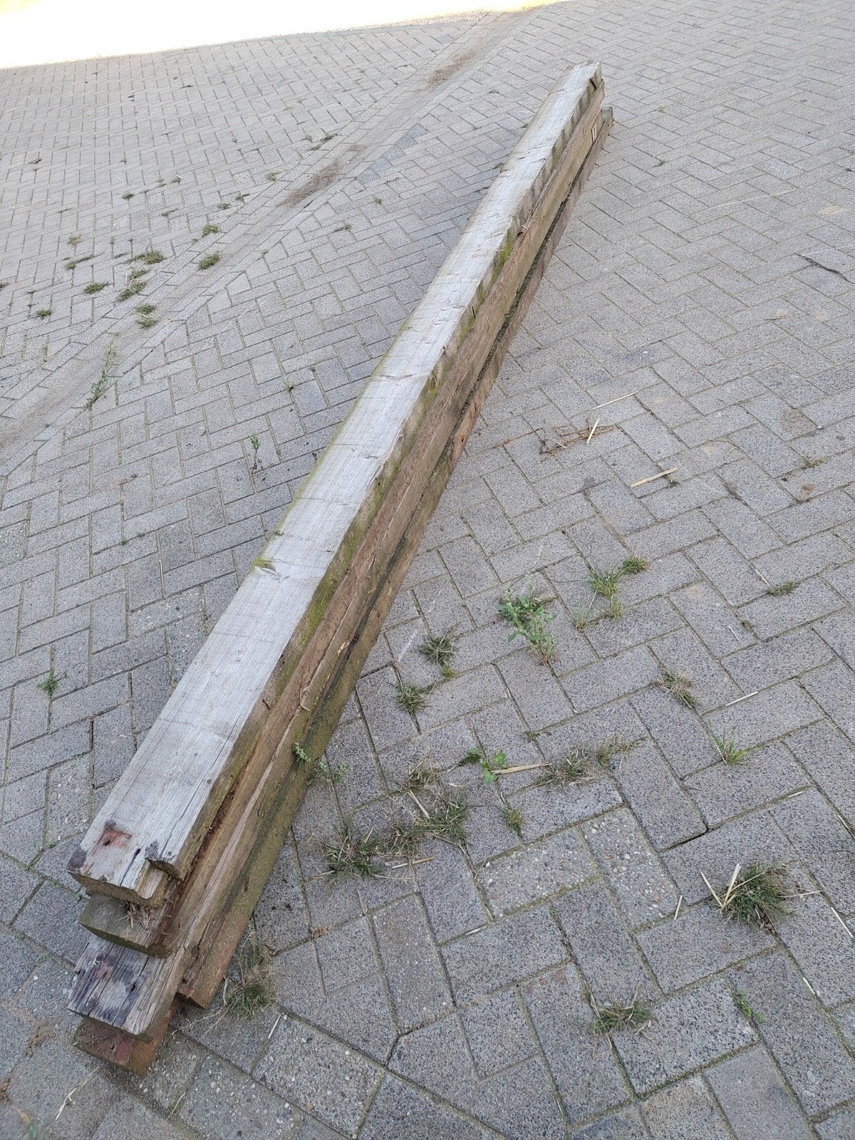 Houten balk gording brandhout, Ophalen, Balk, Vuren, 50 mm of meer